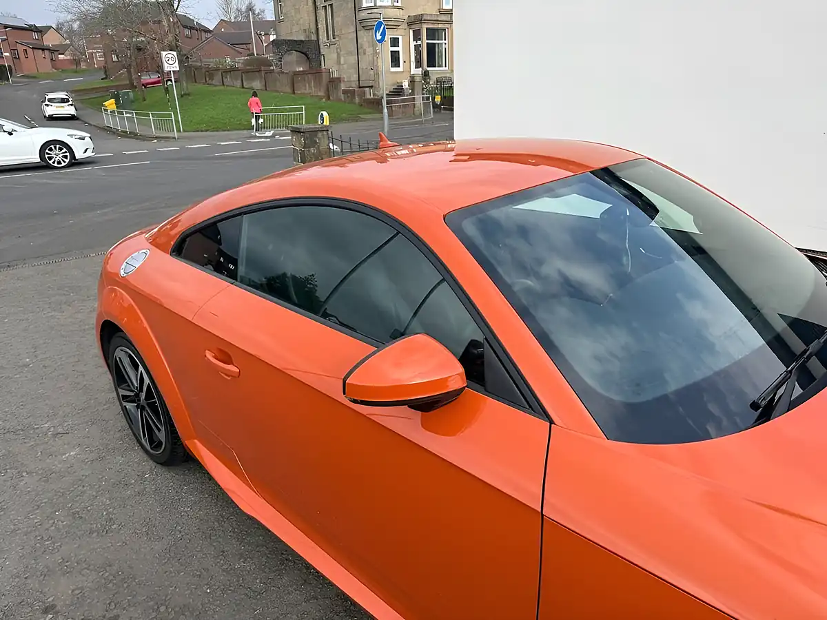 Used 2022 Audi Tt Sport Orange - Interior and Exterior details 13