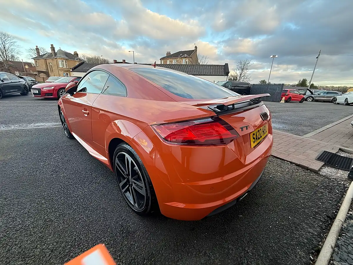 Used 2022 Audi Tt Sport Orange - Interior and Exterior details 8