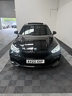 Used 2022 BMW 1 Series Black - Interior and Exterior details 2