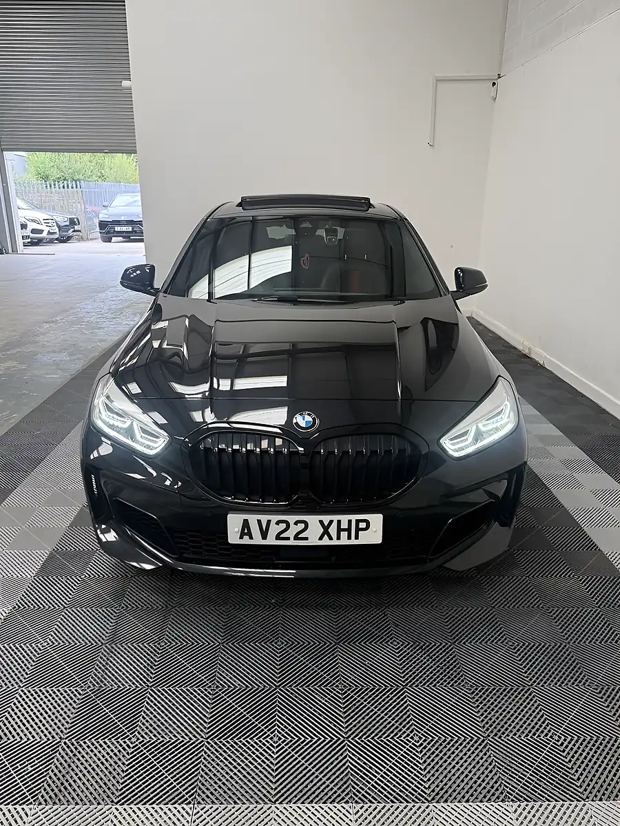Used 2022 BMW 1 Series Black - Interior and Exterior details 2