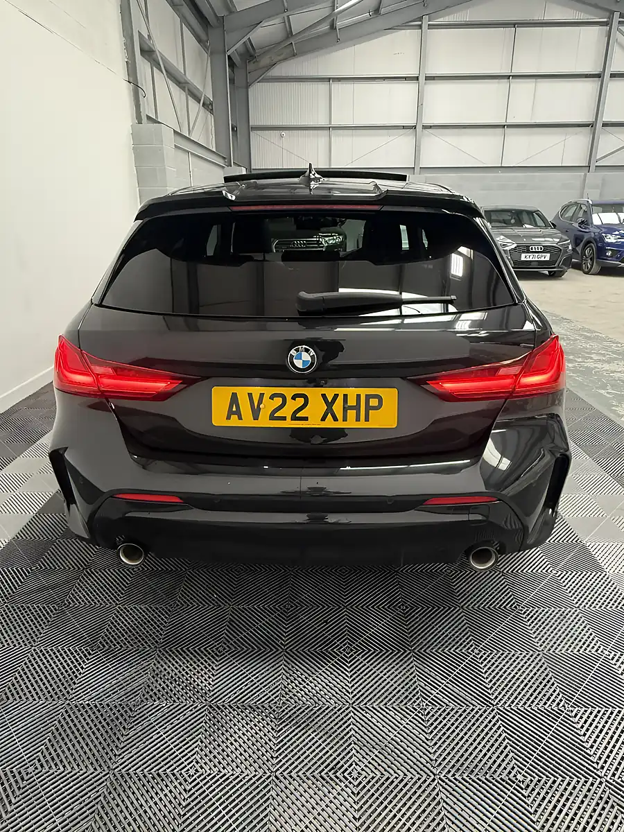 Used 2022 BMW 1 Series Black - Interior and Exterior details 5