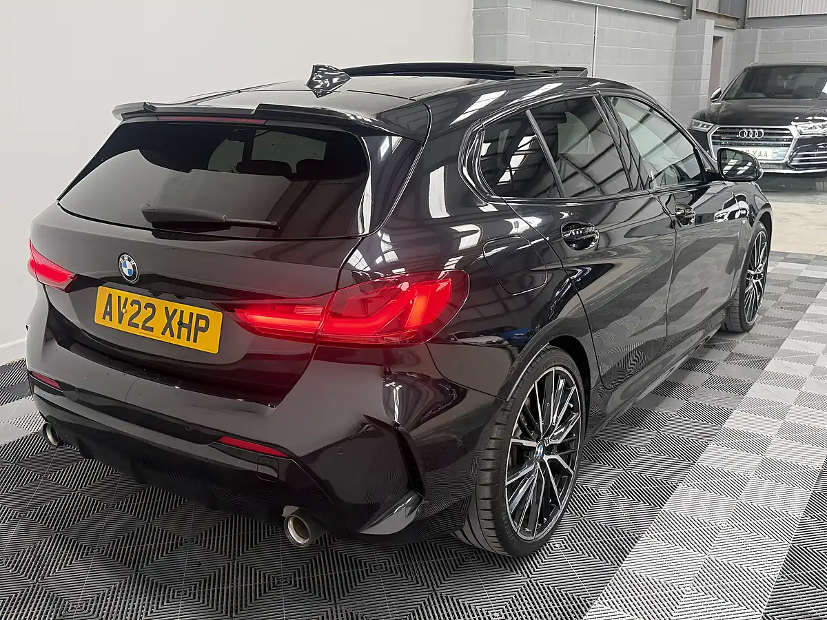 Used 2022 BMW 1 Series Black - Interior and Exterior details 6
