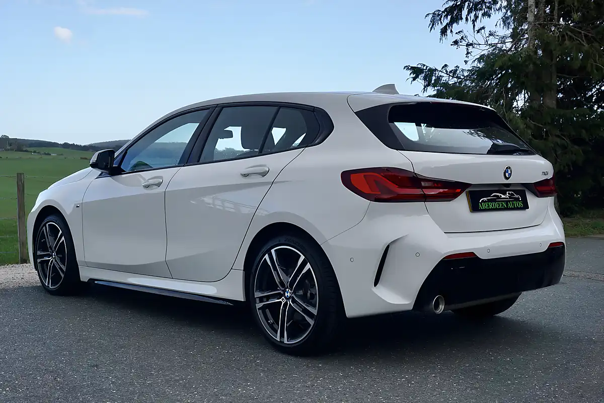 Used 2022 BMW 1 Series M Sport Alpine White - Interior and Exterior details 10