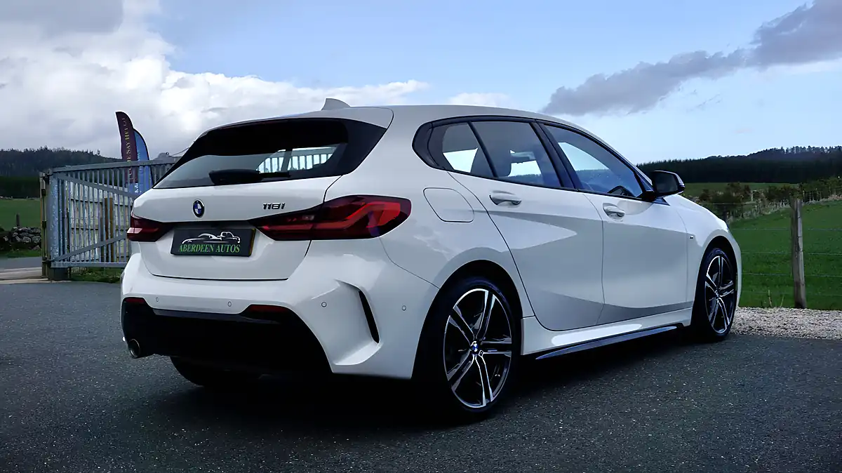 Used 2022 BMW 1 Series M Sport Alpine White - Interior and Exterior details 14
