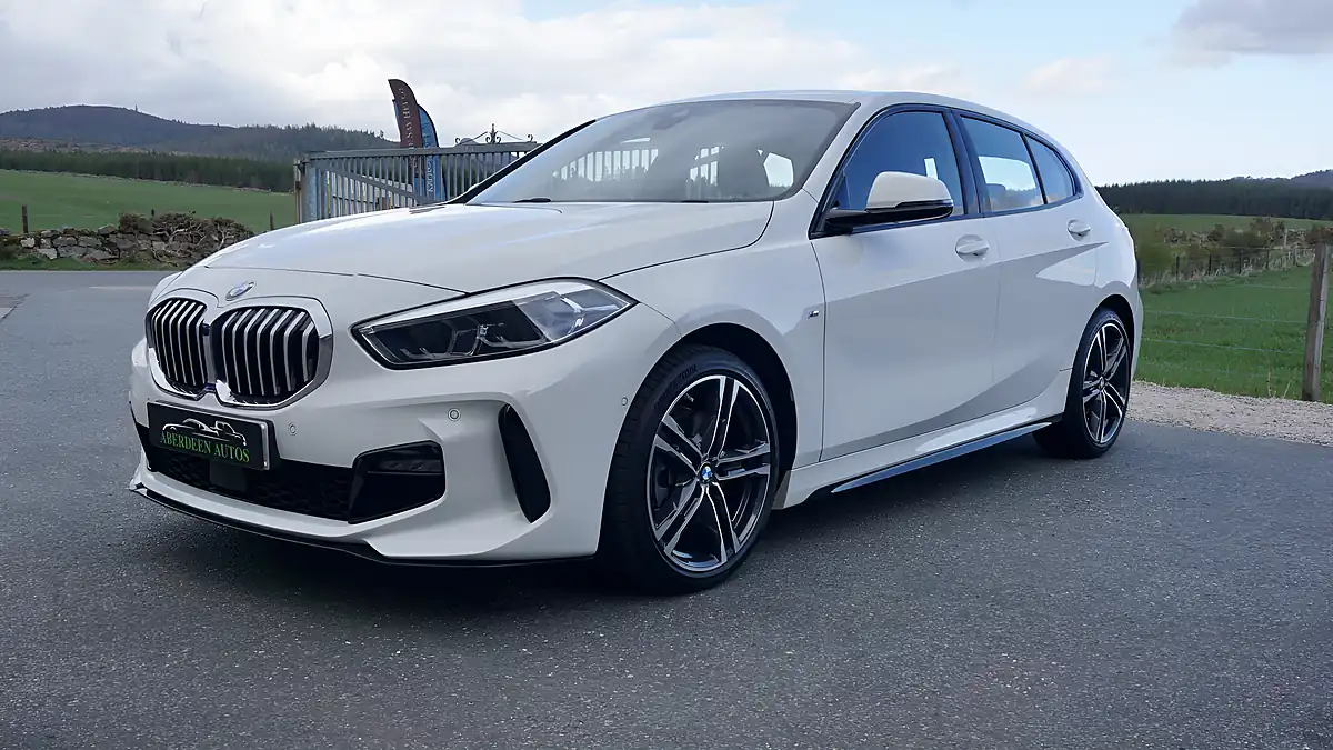Used 2022 BMW 1 Series M Sport Alpine White - Interior and Exterior details 3