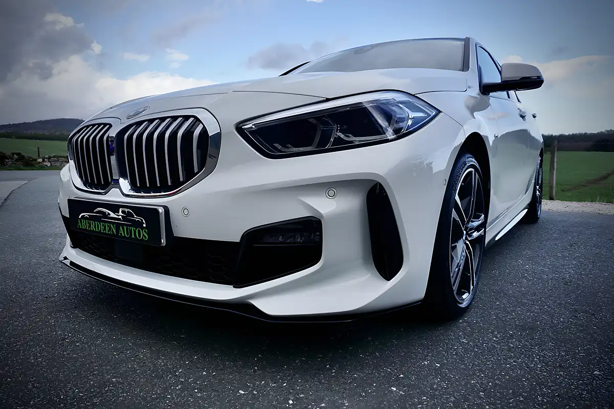 Used 2022 BMW 1 Series M Sport Alpine White - Interior and Exterior details 5