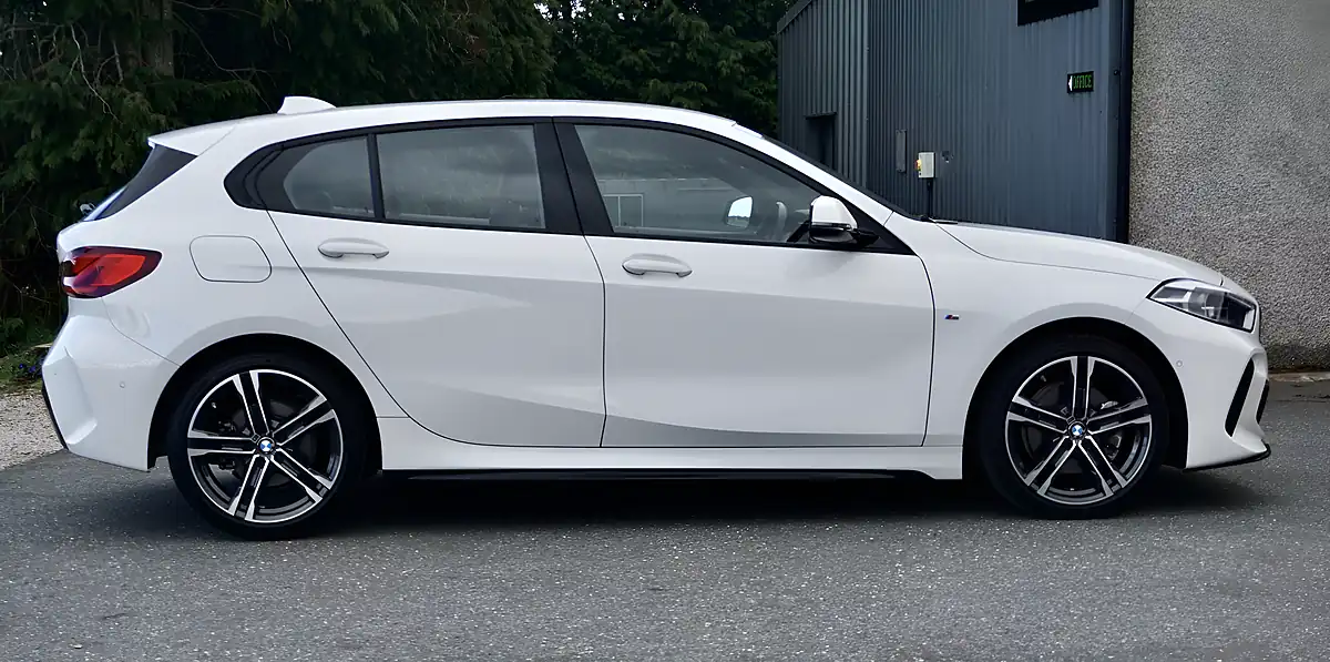 Used 2022 BMW 1 Series M Sport Alpine White - Interior and Exterior details 6
