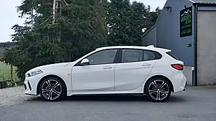 Used 2022 BMW 1 Series M Sport Alpine White - Interior and Exterior details 8