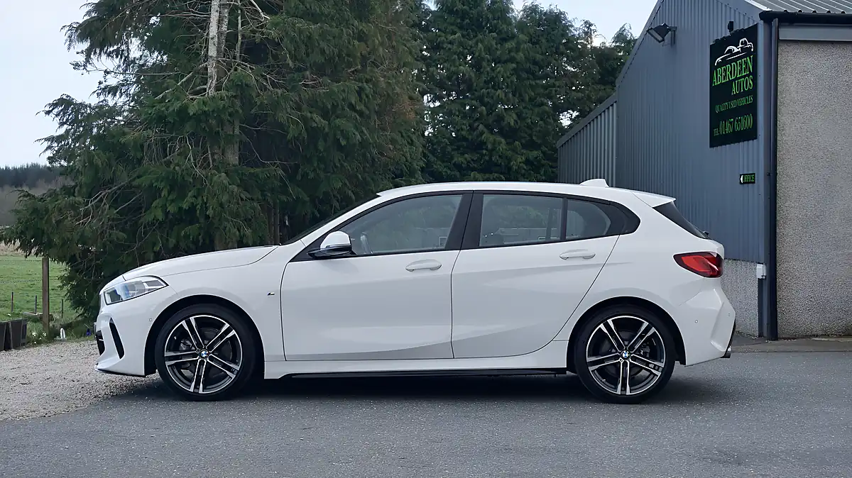 Used 2022 BMW 1 Series M Sport Alpine White - Interior and Exterior details 8