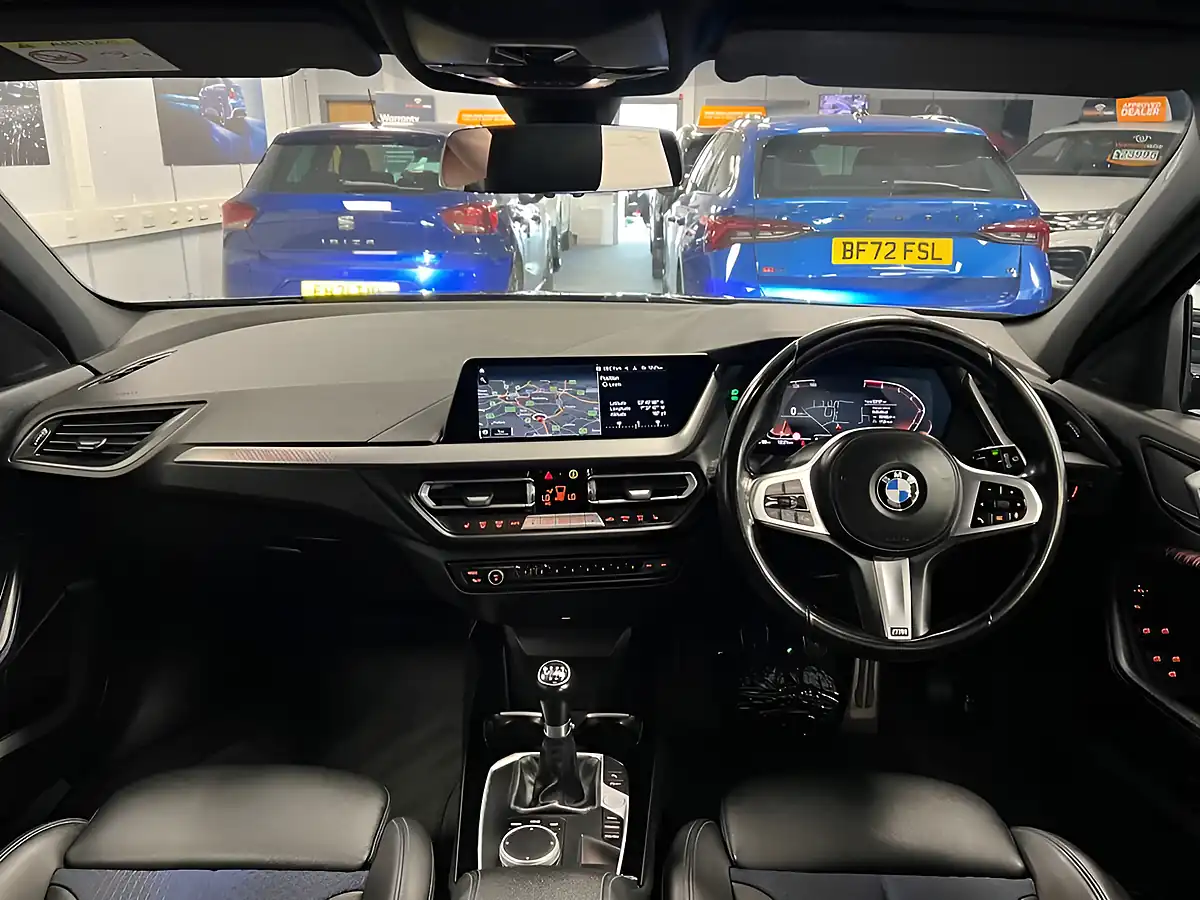 Used 2022 BMW 1 Series M Sport (lcp) Black Sapphire - Interior and Exterior details 10
