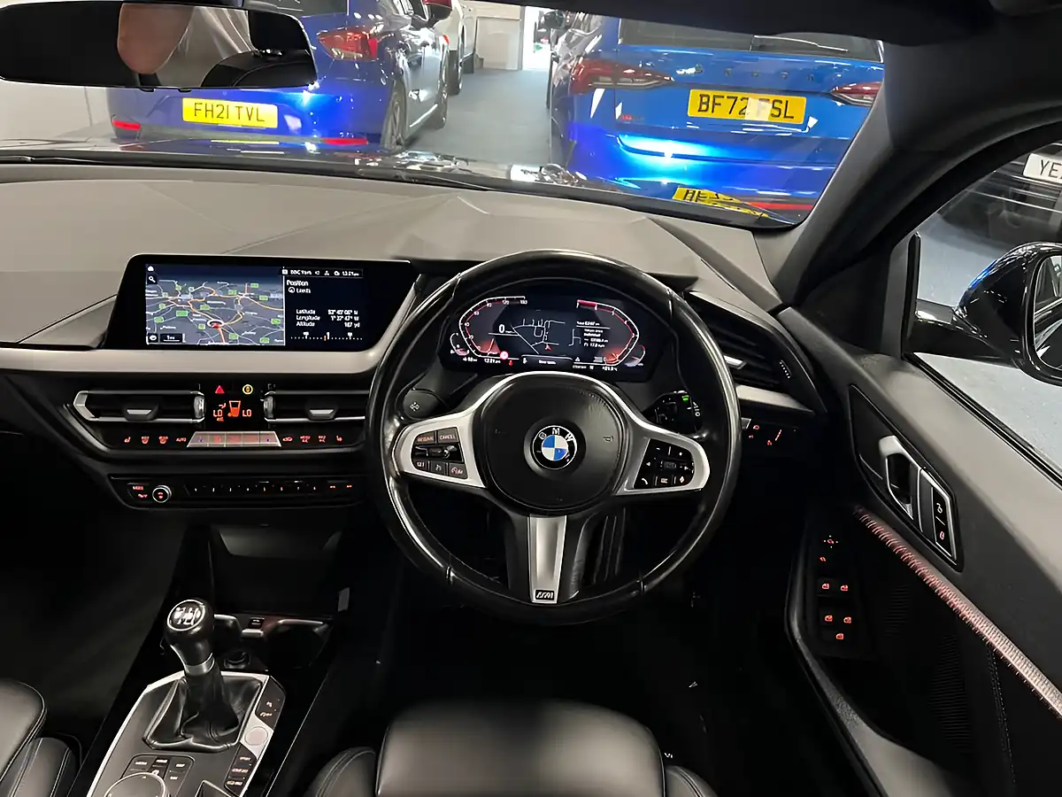 Used 2022 BMW 1 Series M Sport (lcp) Black Sapphire - Interior and Exterior details 11