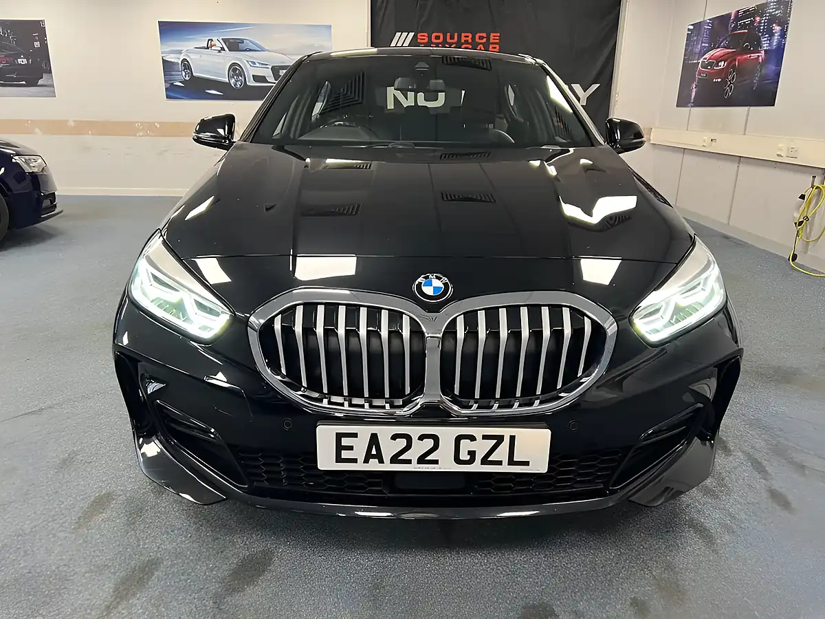Used 2022 BMW 1 Series M Sport (lcp) Black Sapphire - Interior and Exterior details 2