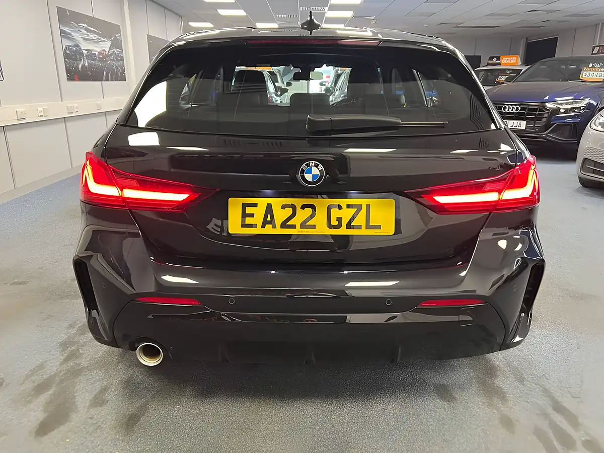 Used 2022 BMW 1 Series M Sport (lcp) Black Sapphire - Interior and Exterior details 5