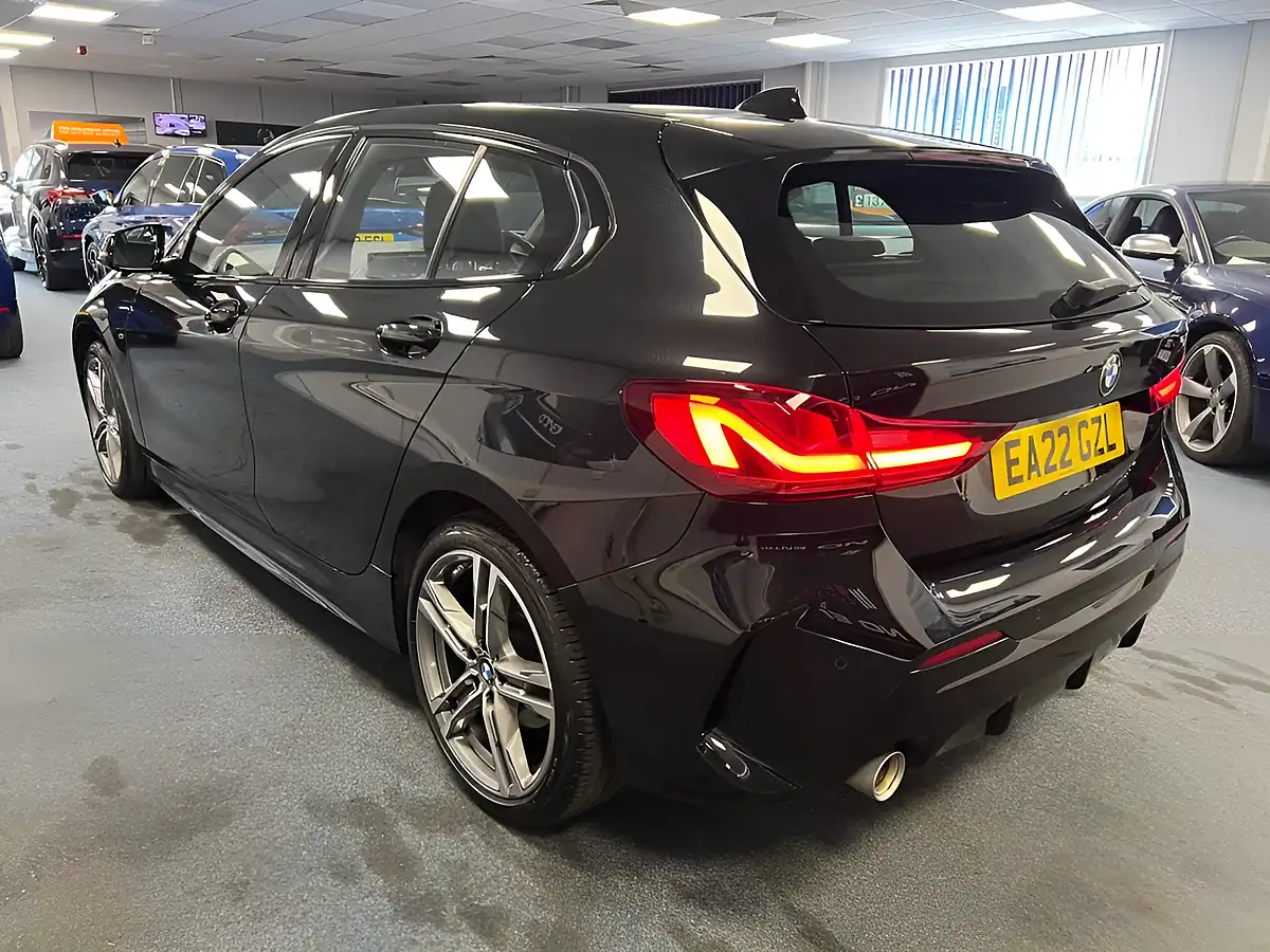 Used 2022 BMW 1 Series M Sport (lcp) Black Sapphire - Interior and Exterior details 6