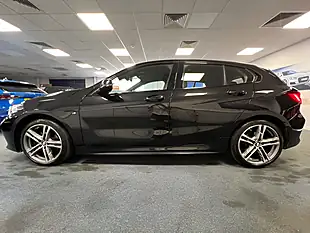 Used 2022 BMW 1 Series M Sport (lcp) Black Sapphire - Interior and Exterior details 8