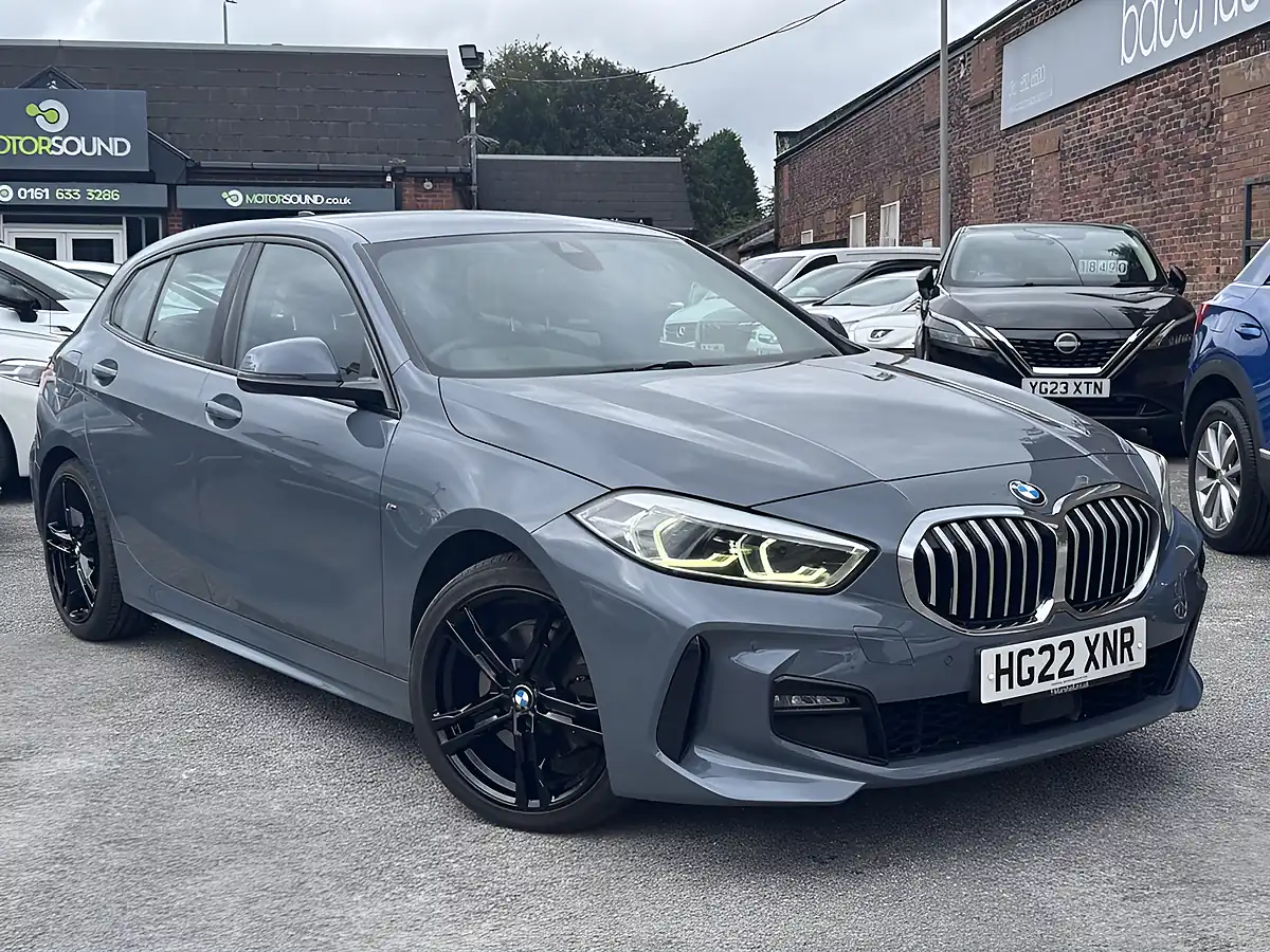Used 2022 BMW 1 Series M Sport (lcp) Grey - Front View