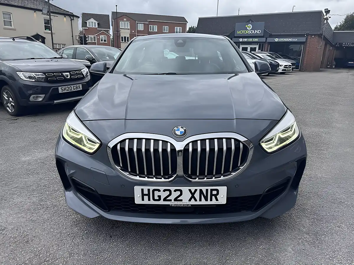 Used 2022 BMW 1 Series M Sport (lcp) Grey - Interior and Exterior details 2