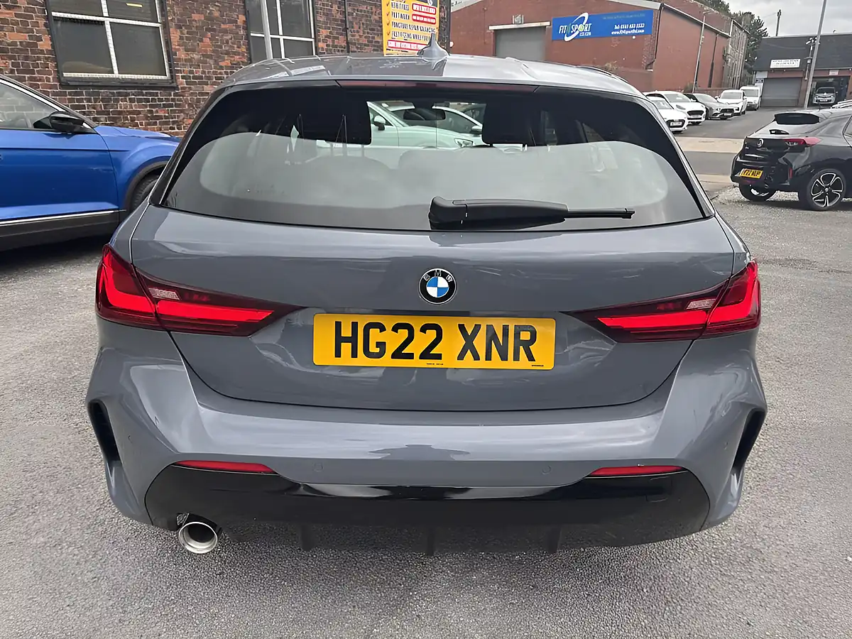 Used 2022 BMW 1 Series M Sport (lcp) Grey - Interior and Exterior details 4
