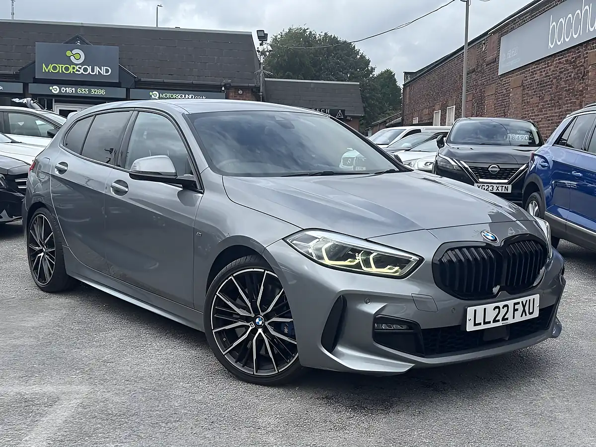 Used 2022 BMW 1 Series M Sport (lcp) Grey - Front View
