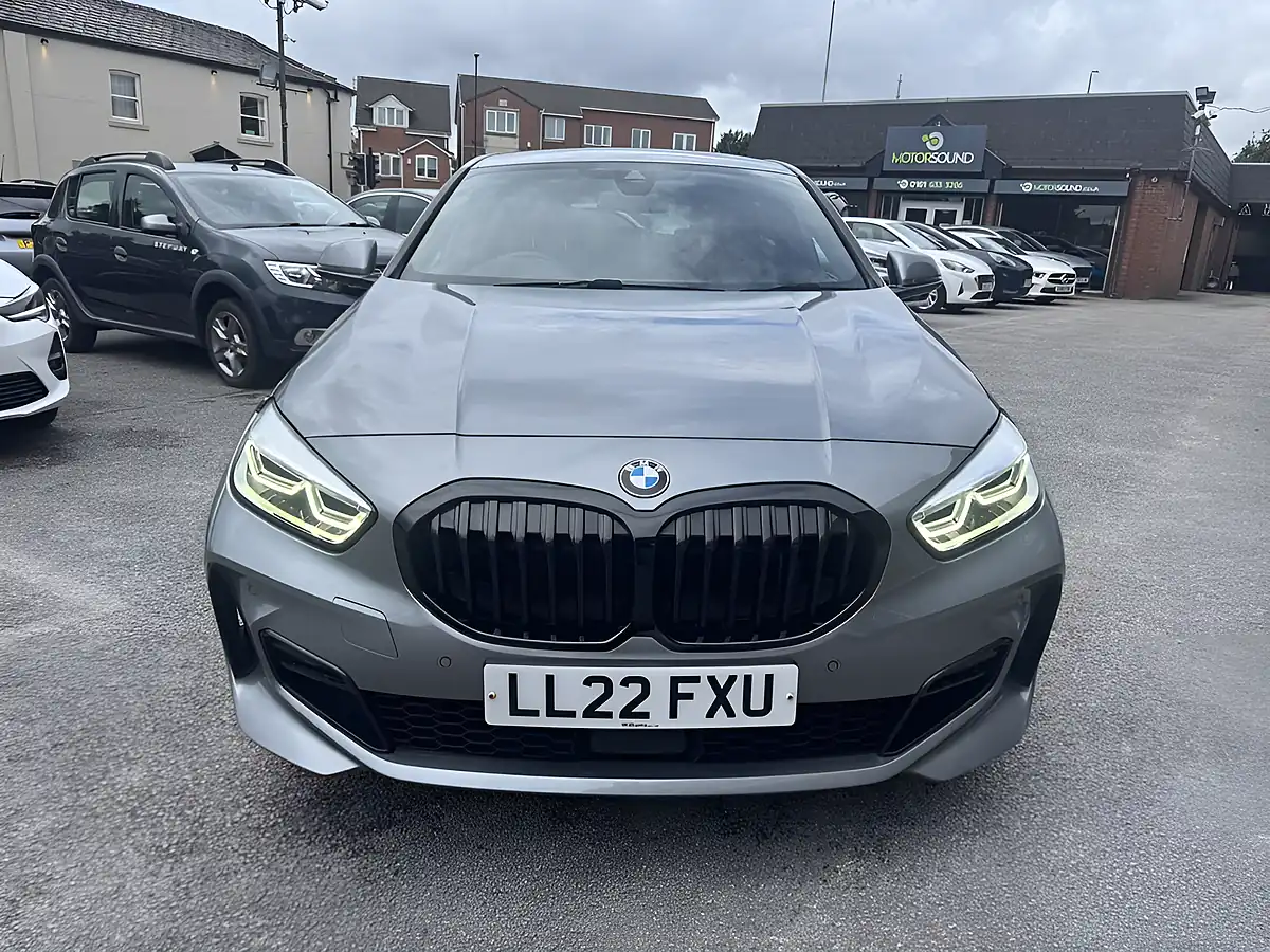 Used 2022 BMW 1 Series M Sport (lcp) Grey - Interior and Exterior details 2