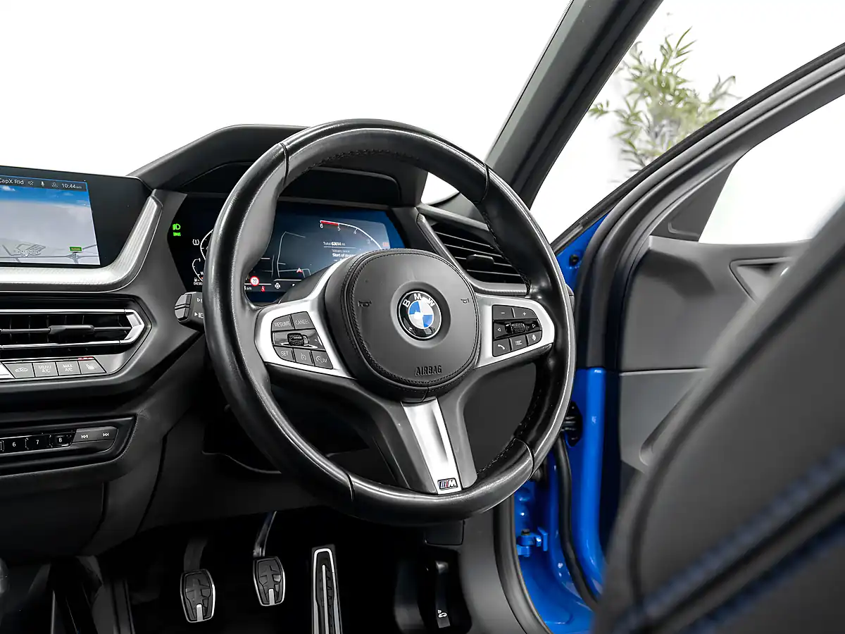 Used 2022 BMW 1 Series M Sport (lcp) Misano Blue - Interior and Exterior details 14