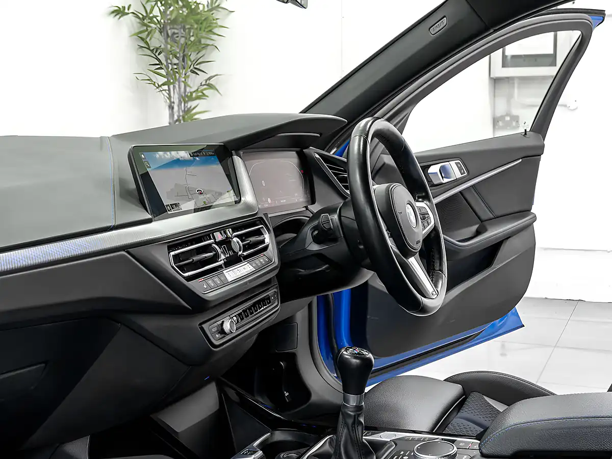 Used 2022 BMW 1 Series M Sport (lcp) Misano Blue - Interior and Exterior details 18