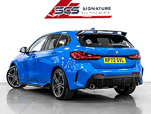 Used 2022 BMW 1 Series M Sport (lcp) Misano Blue - Interior and Exterior details 4