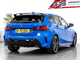 Used 2022 BMW 1 Series M Sport (lcp) Misano Blue - Interior and Exterior details 5