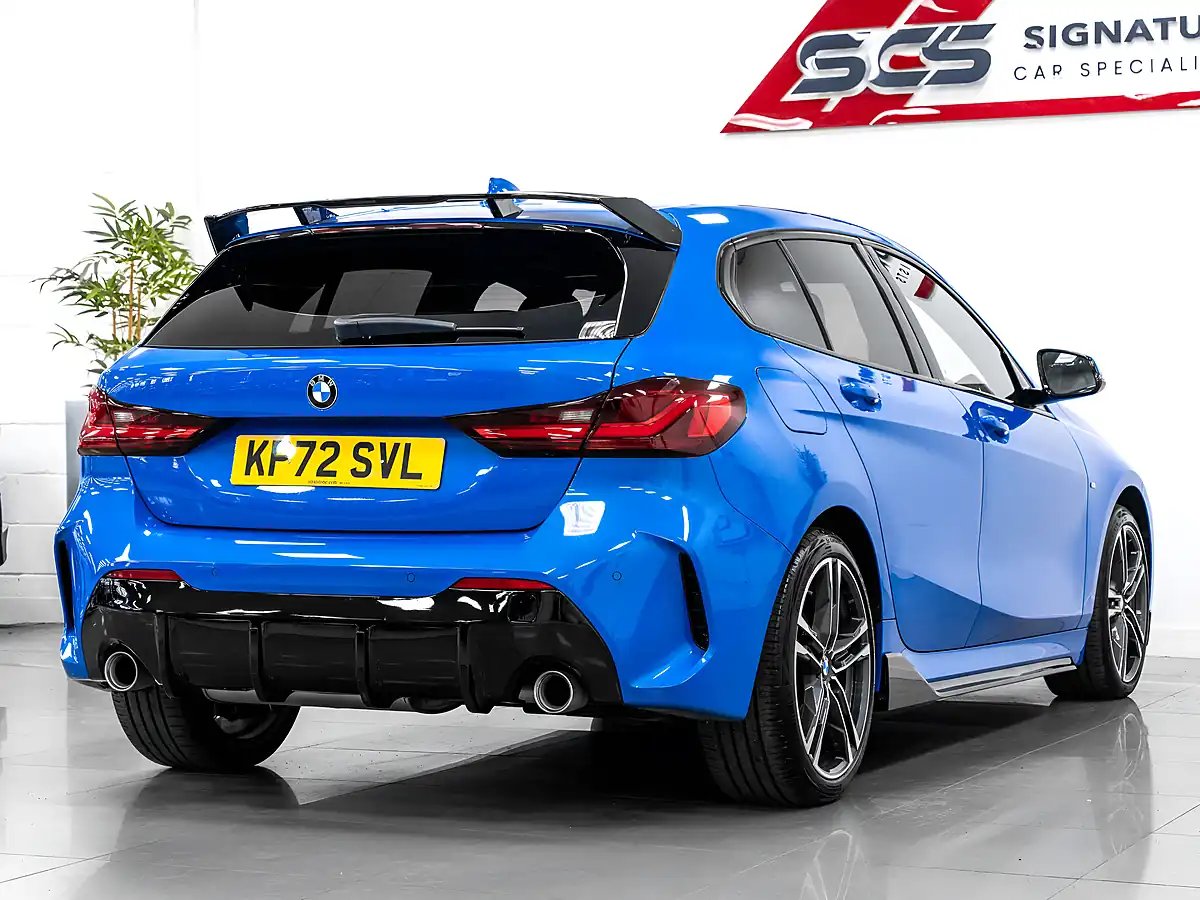 Used 2022 BMW 1 Series M Sport (lcp) Misano Blue - Interior and Exterior details 5