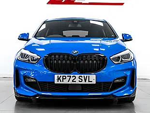 Used 2022 BMW 1 Series M Sport (lcp) Misano Blue - Interior and Exterior details 6
