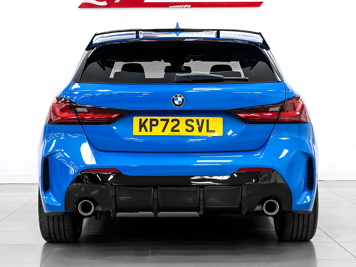 Used 2022 BMW 1 Series M Sport (lcp) Misano Blue - Interior and Exterior details 7