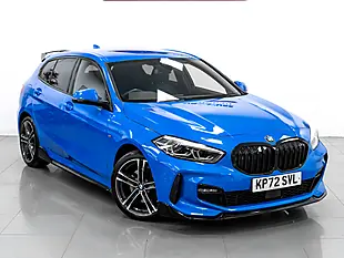 Used 2022 BMW 1 Series M Sport (lcp) Misano Blue - Interior and Exterior details 8