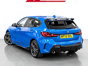 Used 2022 BMW 1 Series M Sport (lcp) Misano Blue - Interior and Exterior details 9