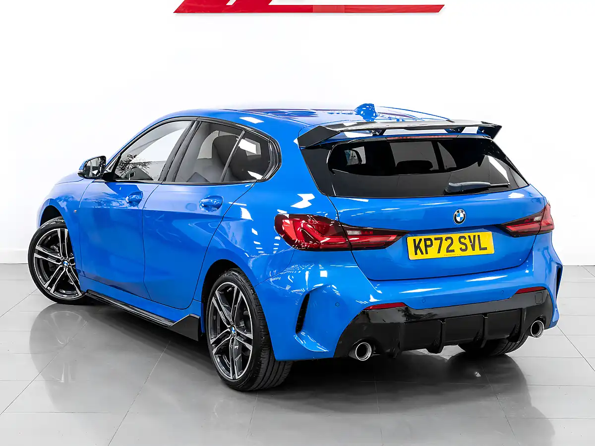 Used 2022 BMW 1 Series M Sport (lcp) Misano Blue - Interior and Exterior details 9