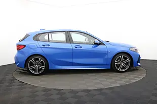 Used 2022 BMW 1 Series M Sport (lcp) Misano Blue - Interior and Exterior details 2