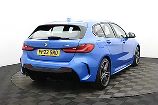 Used 2022 BMW 1 Series M Sport (lcp) Misano Blue - Interior and Exterior details 4