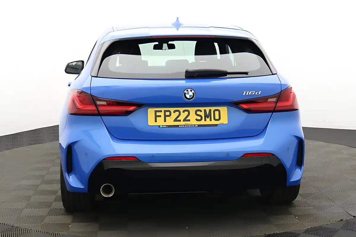 Used 2022 BMW 1 Series M Sport (lcp) Misano Blue - Interior and Exterior details 5