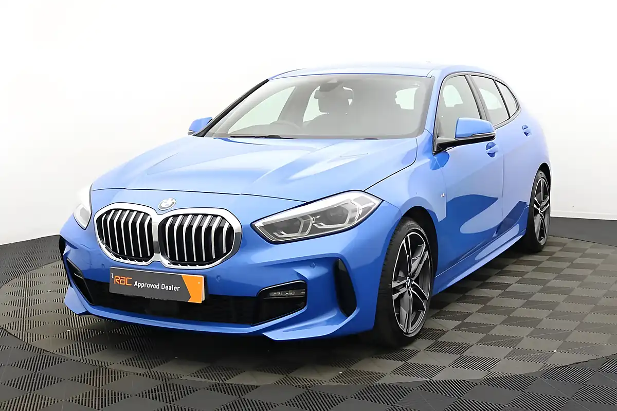 Used 2022 BMW 1 Series M Sport (lcp) Misano Blue - Interior and Exterior details 8