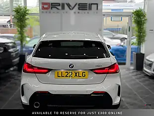 Used 2022 BMW 1 Series M Sport (lcp) White - Interior and Exterior details 2