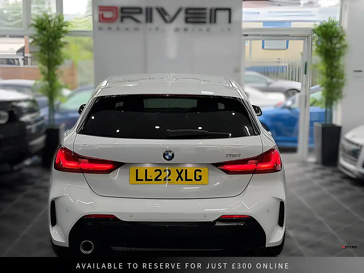 Used 2022 BMW 1 Series M Sport (lcp) White - Interior and Exterior details 2