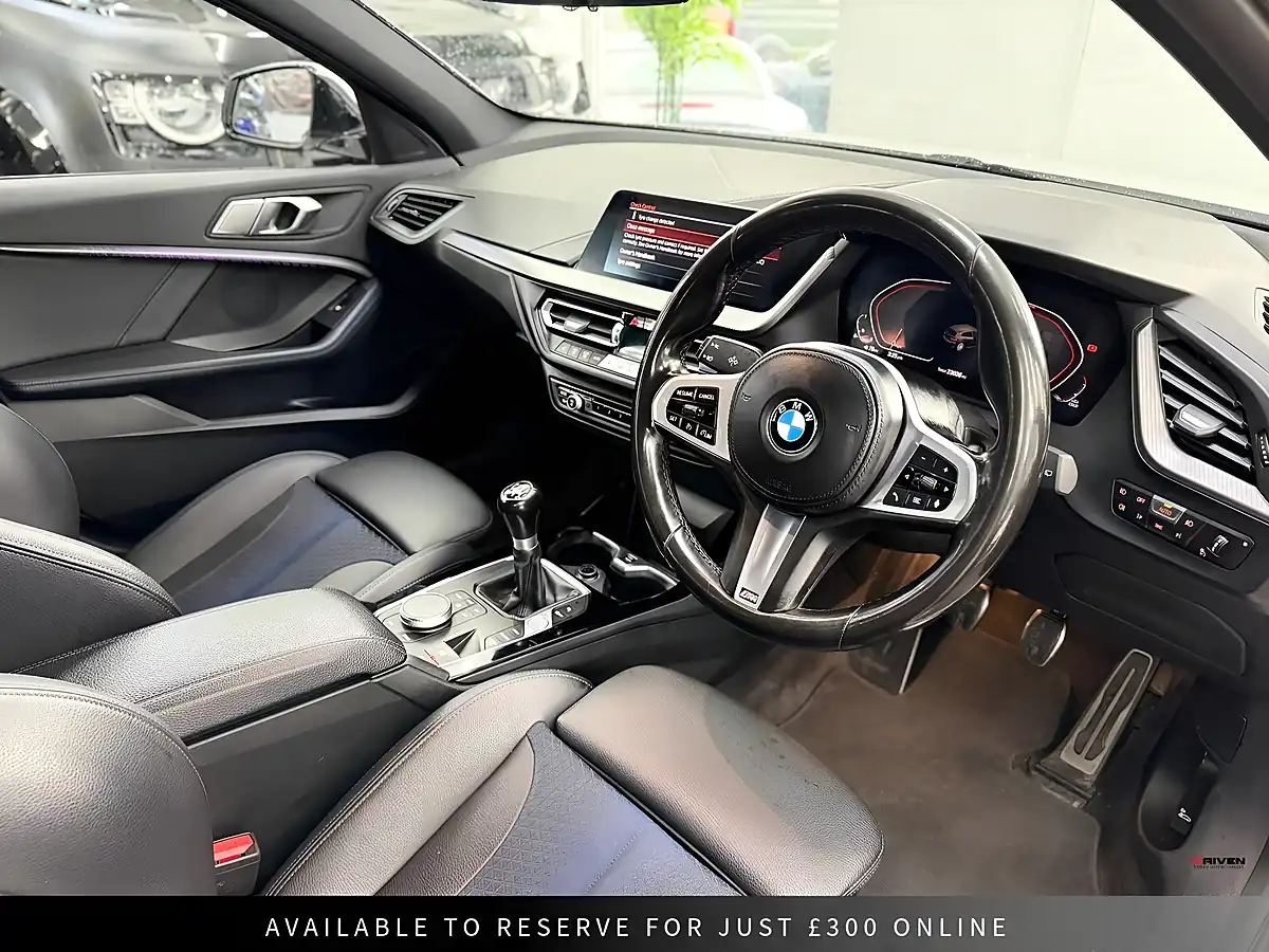 Used 2022 BMW 1 Series M Sport (lcp) White - Interior and Exterior details 4