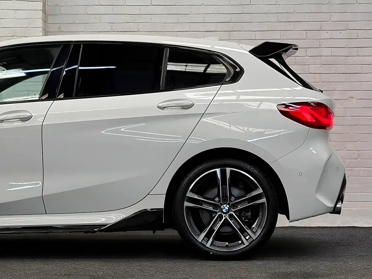 Used 2022 BMW 1 Series M Sport (lcp) White - Interior and Exterior details 5