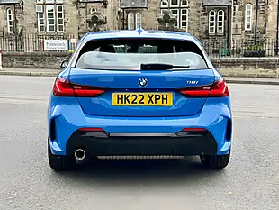 Used 2022 BMW 1 Series M Sport Misano Blue - Interior and Exterior details 11