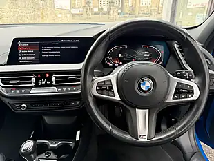 Used 2022 BMW 1 Series M Sport Misano Blue - Interior and Exterior details 16