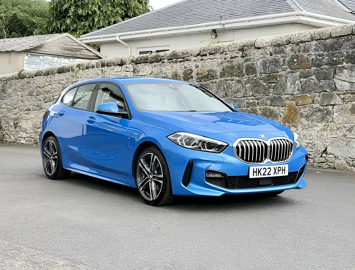 Used 2022 BMW 1 Series M Sport Misano Blue - Interior and Exterior details 19