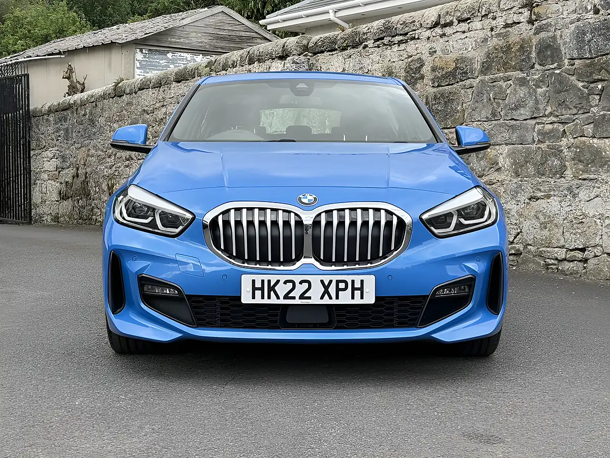 Used 2022 BMW 1 Series M Sport Misano Blue - Interior and Exterior details 2