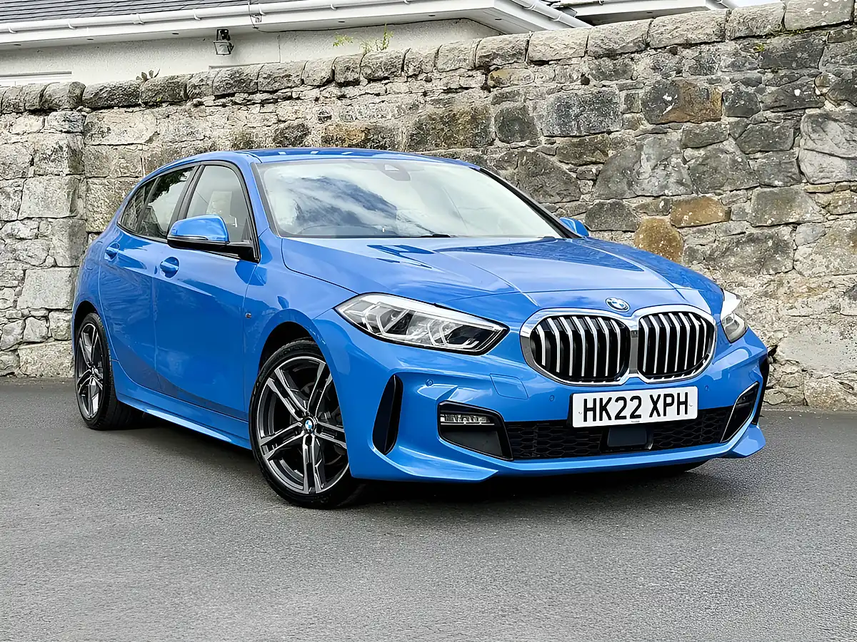 Used 2022 BMW 1 Series M Sport Misano Blue - Interior and Exterior details 20
