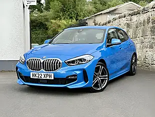 Used 2022 BMW 1 Series M Sport Misano Blue - Interior and Exterior details 4