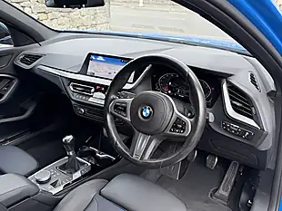 Used 2022 BMW 1 Series M Sport Misano Blue - Interior and Exterior details 6