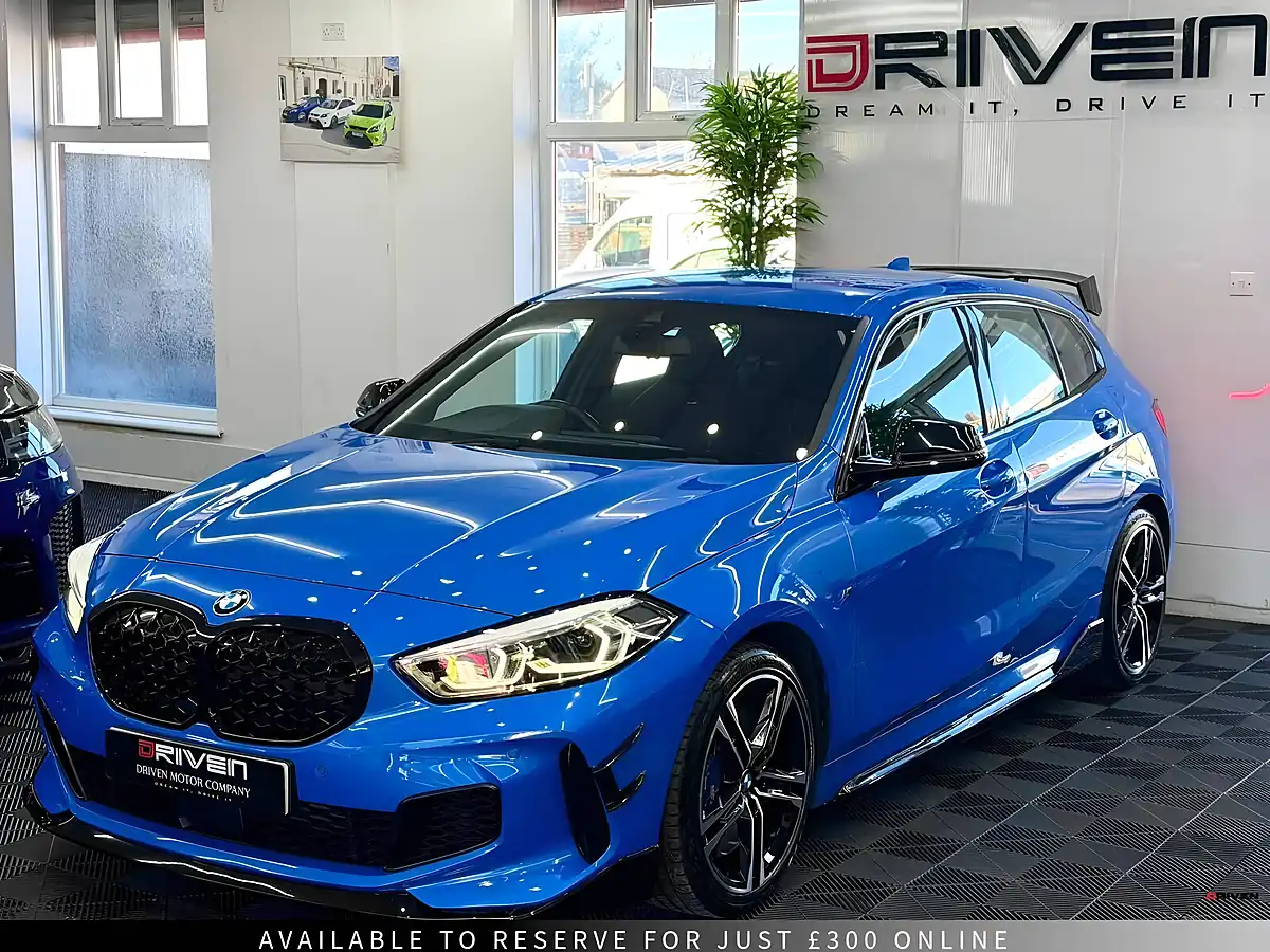 Used 2022 BMW 1 Series M Sport Misano Blue - Interior and Exterior details 10
